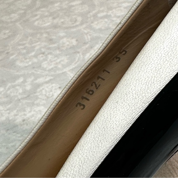 Ballin Italy Black & Cream Bow Heels – Size 35 (Approx US 5) - Picture 8 of 9